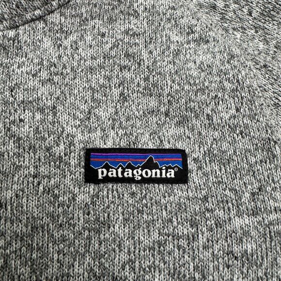 Patagonia Better Sweater 1/4 Zip Fleece Jacket Women XS Gray Outdoor Hiking Camp - Picture 6 of 14